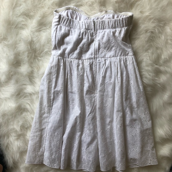 White strapless dress - Picture 4 of 6